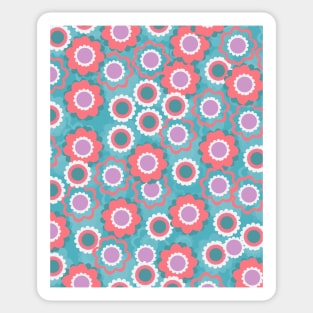 Spring floral field Sticker